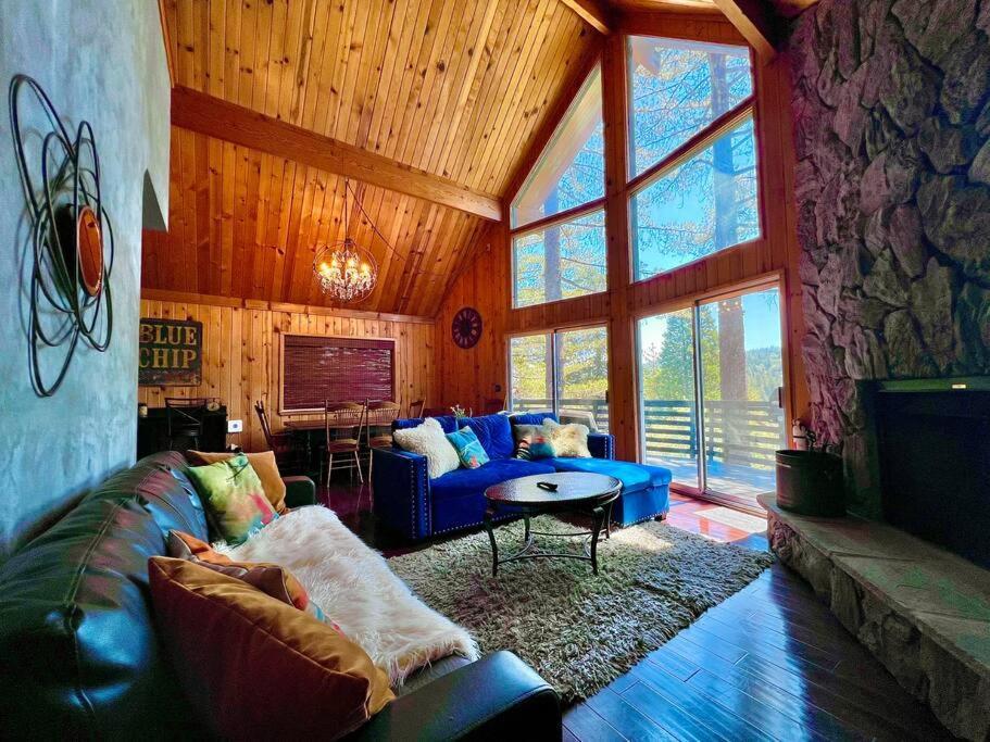Glimmer Chalet Treetop A-Frame Cabin Lake View ليك أروهيد المظهر الخارجي الصورة